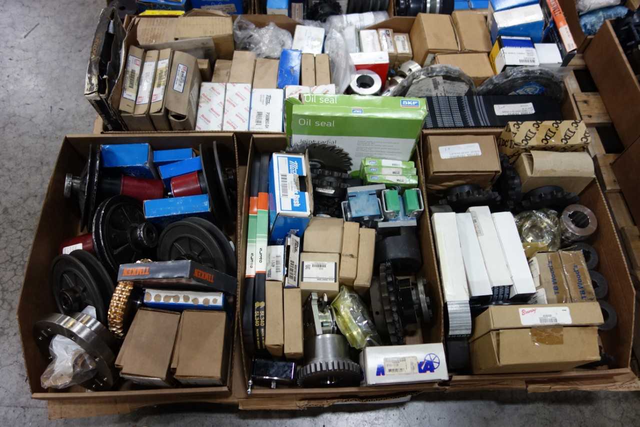 3 PALLETS OF ASSORTED POWER TRANS - ELECTRICAL COMPONENTS