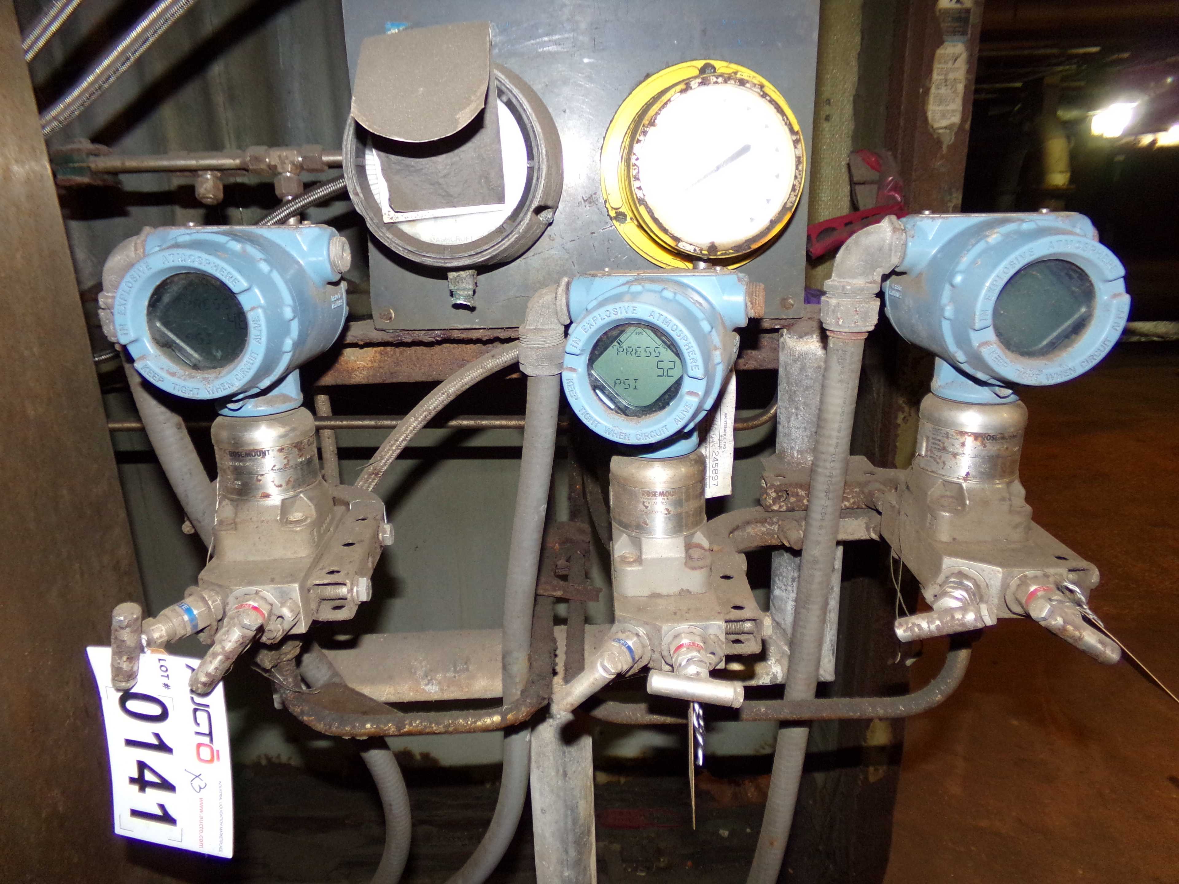 2007 ROSEMOUNT 3051S1CD3A2A11A1AE5M5 TRANSMITTER X3 - INSTRUMENTATION