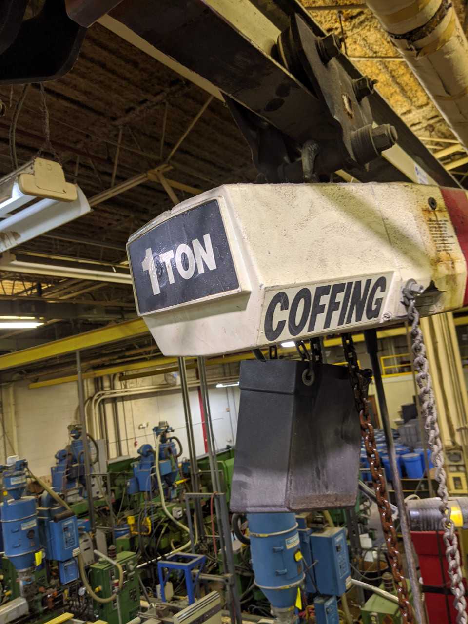 1 Ton Coffing Hoist Duff Norton - LIFTING EQUIPMENT 1 Ton Coffing Hoist Duff Norton - LIFTING EQUIPMENT