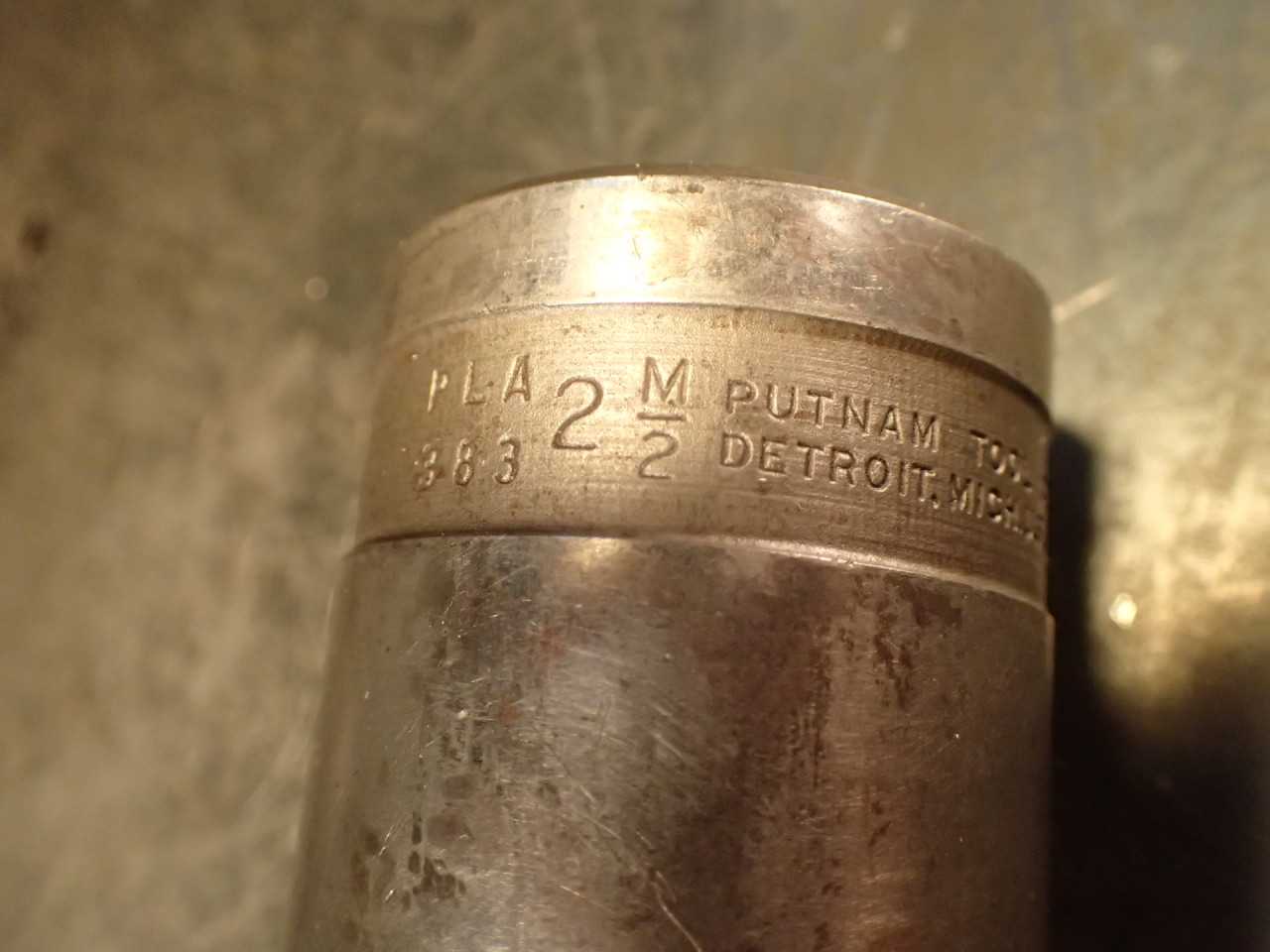 Putnam 2" Resharpened to 1.827" 6-Flute HSS End Mill: 6" LOC, 2" Shank, USA Made - MACHINE TOOLING
