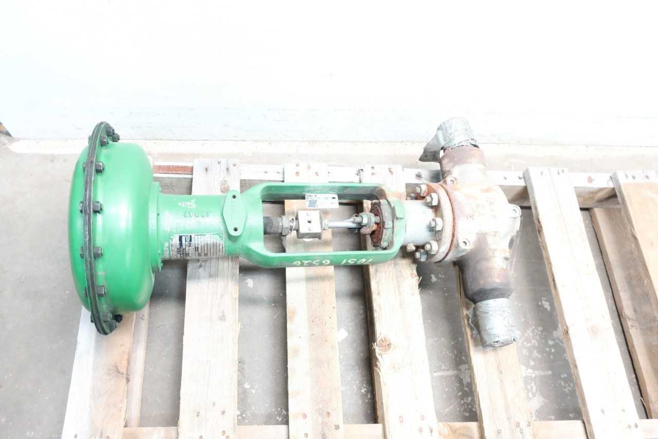 FISHER EZ PNEUMATIC 657 600 STEEL SOCKET WELD 2IN CONTROL VALVE - CONTROL VALVE