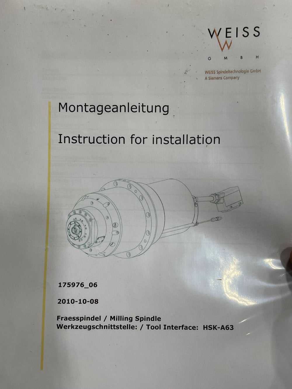 Motor Spindle - ELECTRIC MOTORS