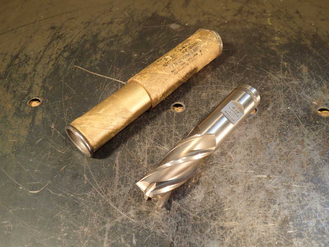 Weldon 3/4" 4-Flute Center Cutting End Mill HS 1-3/4" Shoulder 3.9" OAL PAC 24-5 - MILLING TOOLS