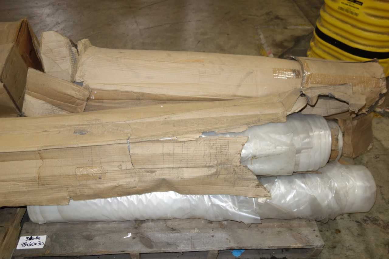 2 PALLETS OF PLASTIC SHEETING - ELECTRICAL COMPONENTS