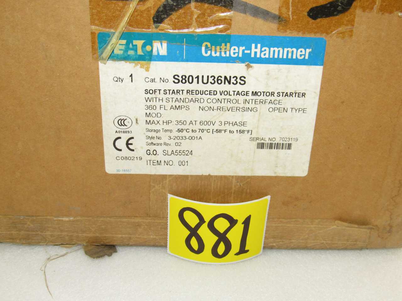 Eaton Soft Starter - MOTOR STARTERS