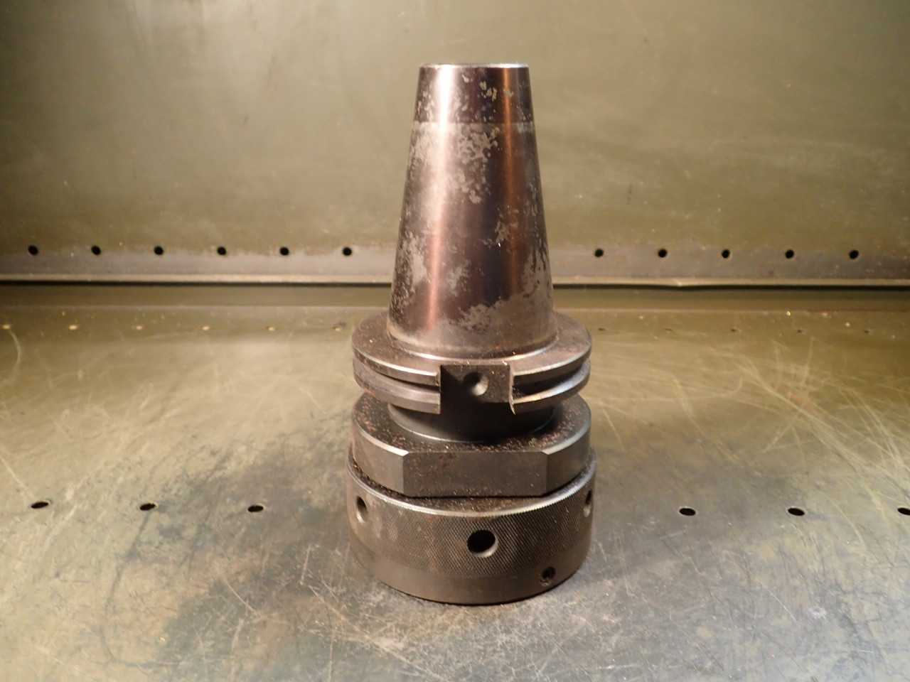 Erickson TG-200 Collet Chuck CAT-50 Taper Shank 200-BTG-50V, Used Good Condition - HOLEMAKING TOOLS