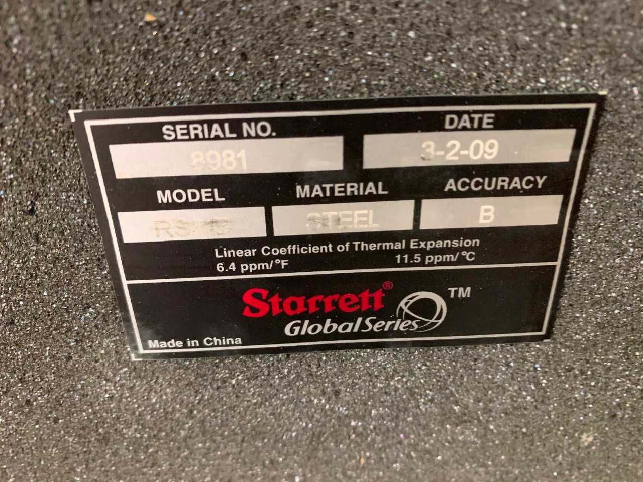 Starrett Gauge Block Set - ELECTRIC POWER TOOLS