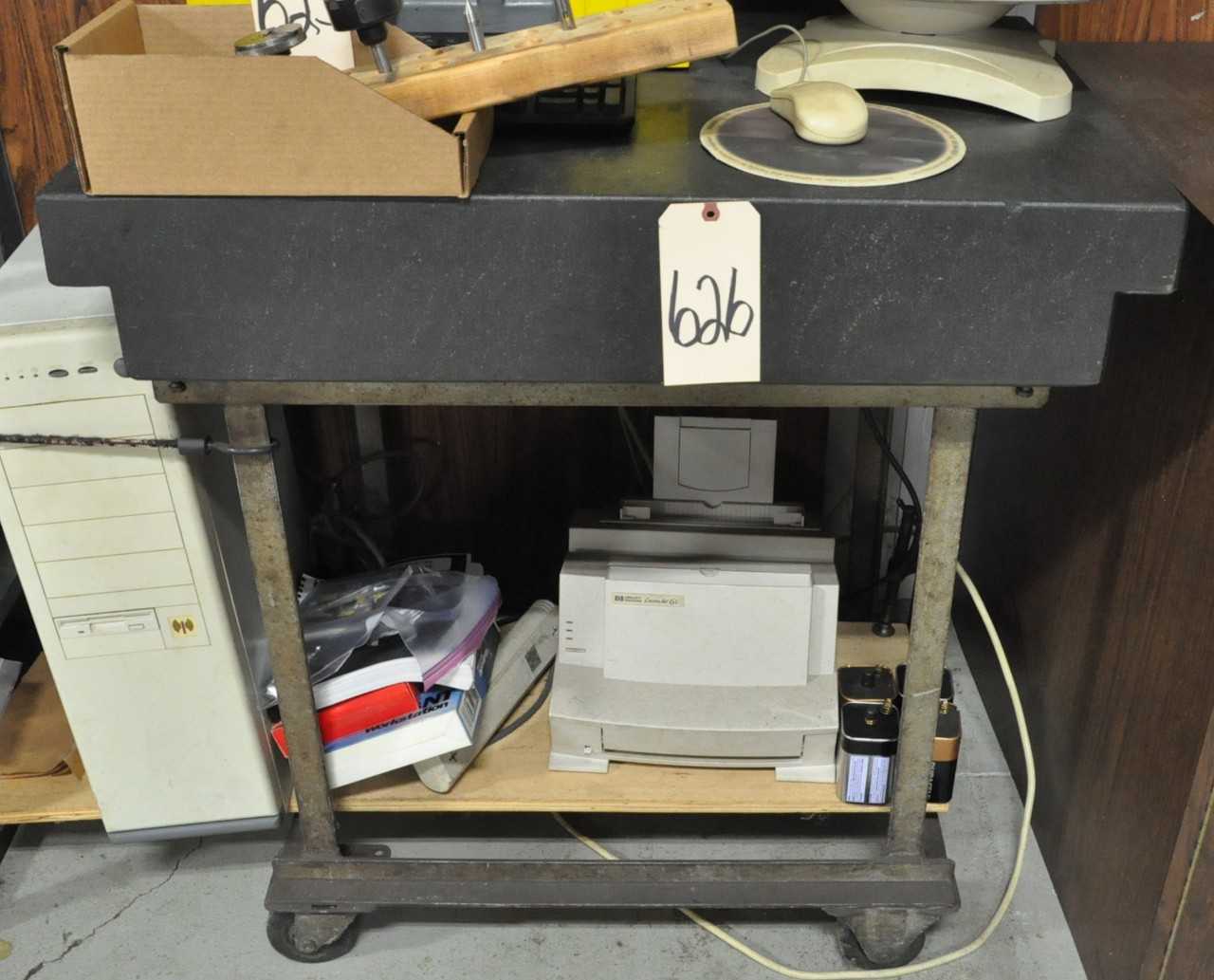 2 Ledge Black Granite Surface Plate Contents Not Included Not to Be Removed Until Empty - ELECTRIC POWER TOOLS