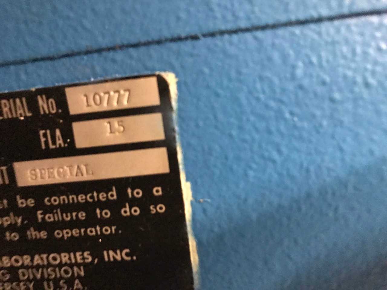 TenneyJc Oven - Model no. SW-5101 - LAB & SCIENTIFIC