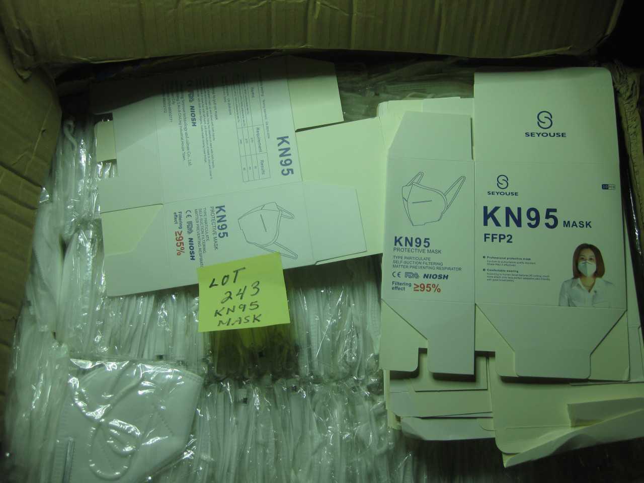 KN95 Medical MASKS QTY 1000 - SAFETY EQUIPMENT