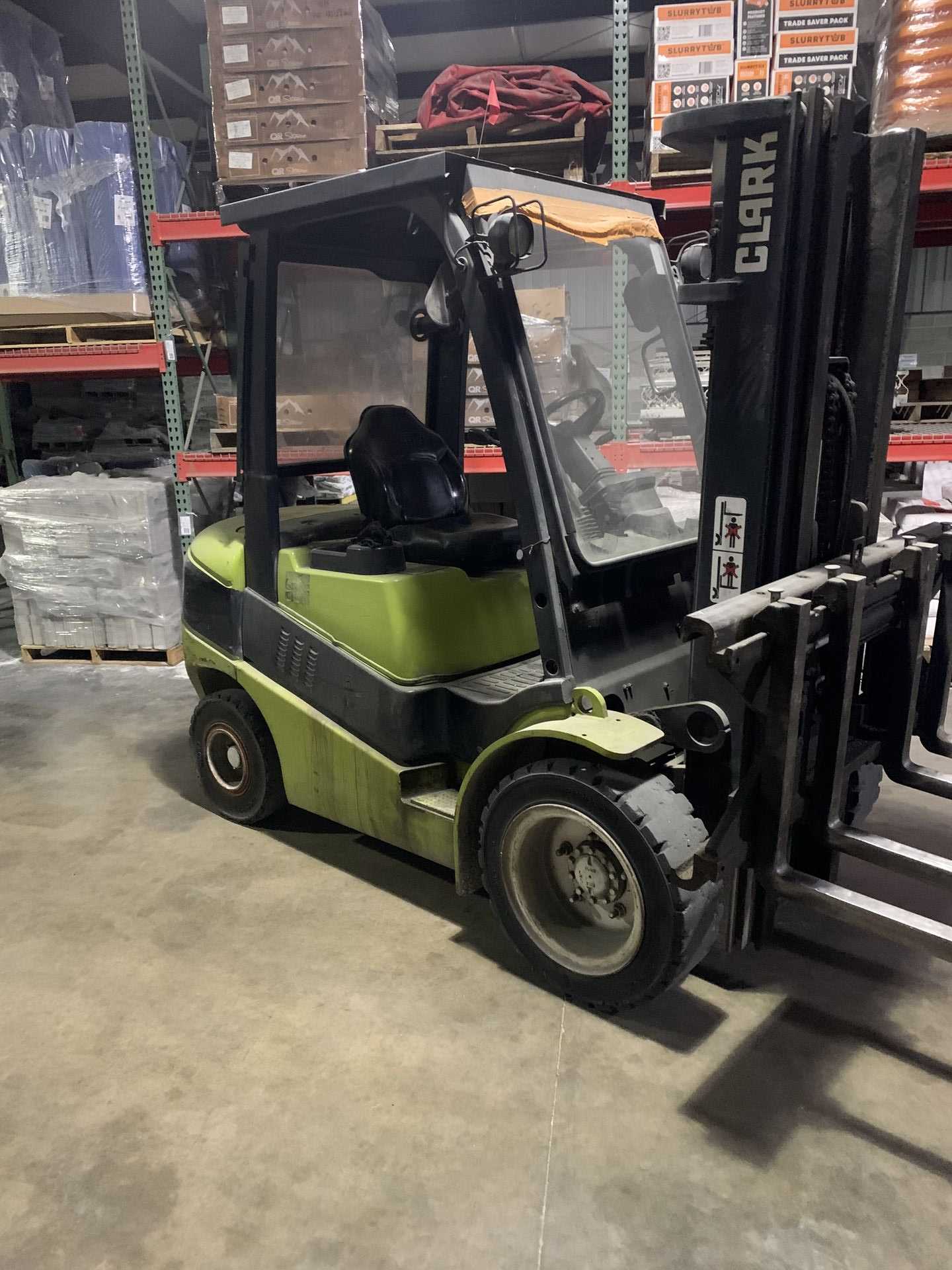 2007 CLARK C30D COUNTERBALANCE FORKLIFT - SIT-DOWN FORKLIFTS