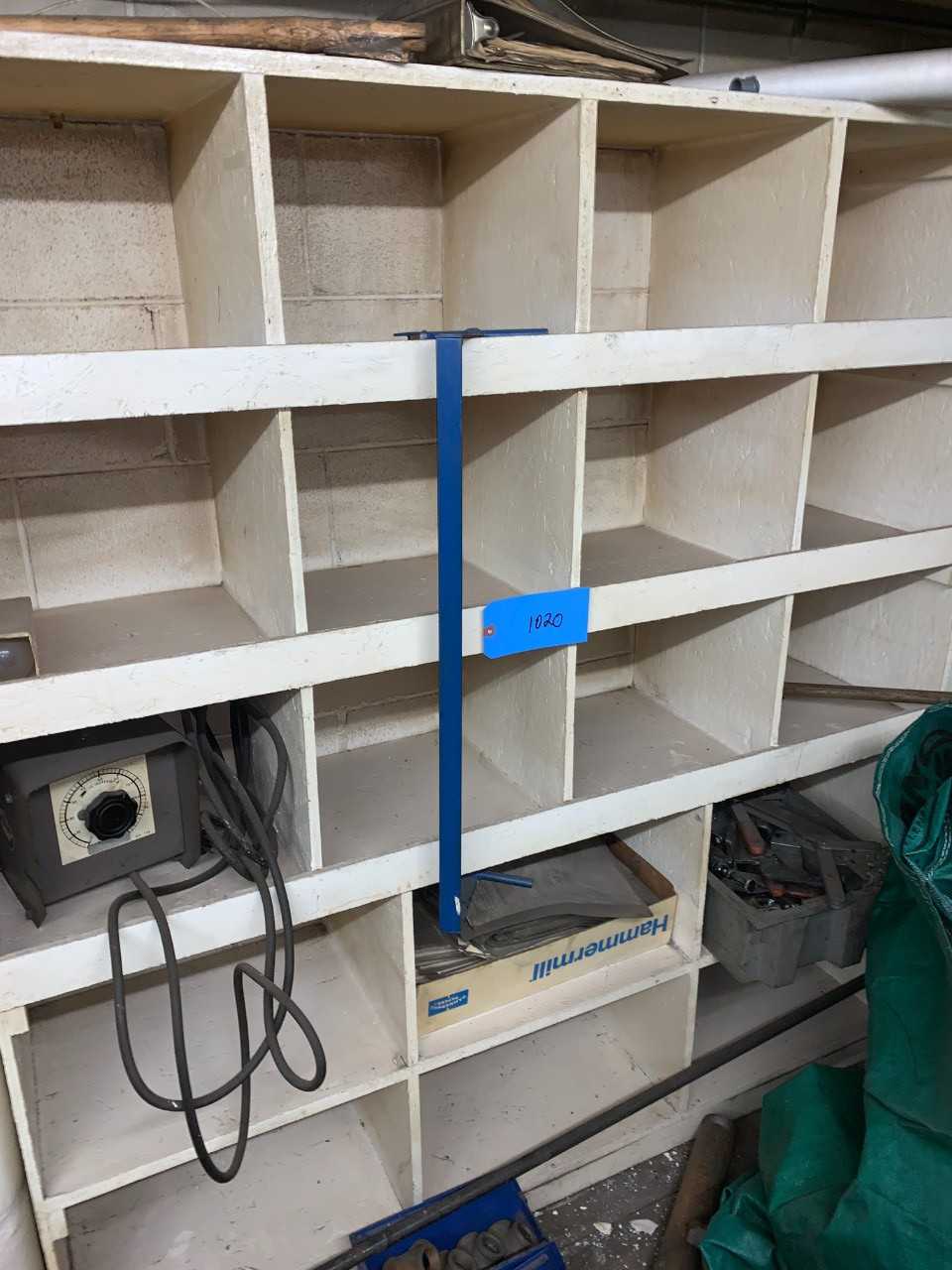 Shelve with all Contents - INDUSTRIAL PARTS