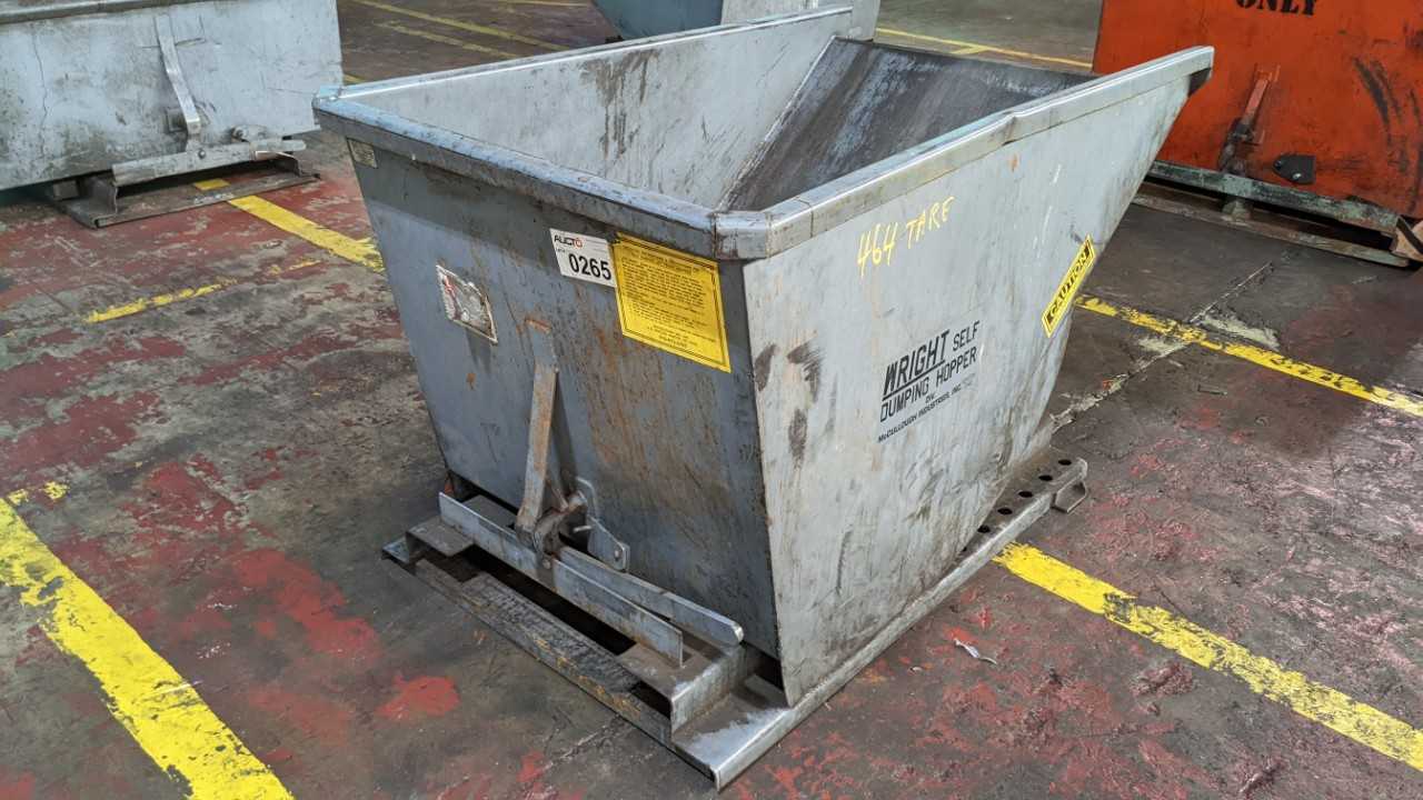 Wright dumping self hopper - WASTE BINS