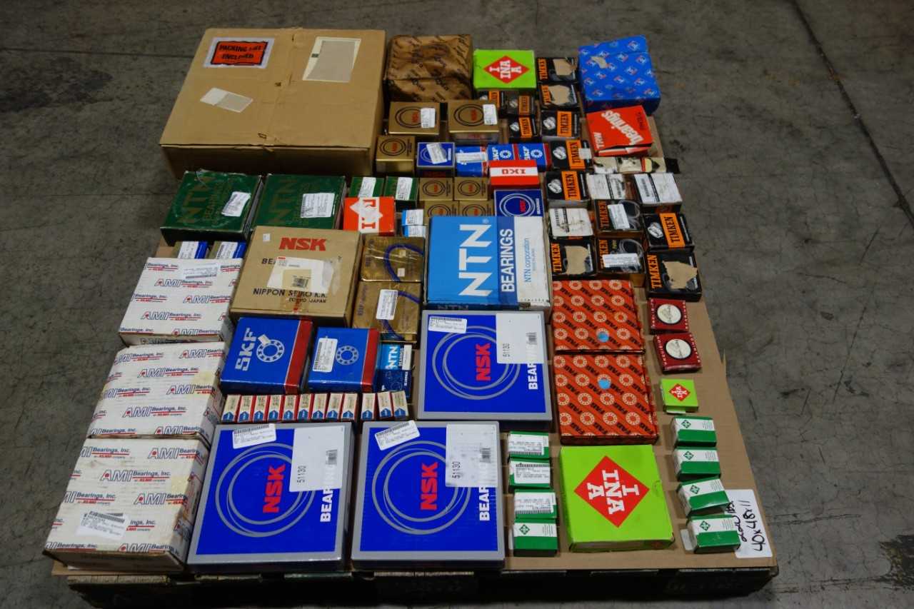 PALLET OF ASSORTED BEARINGS - BEARINGS