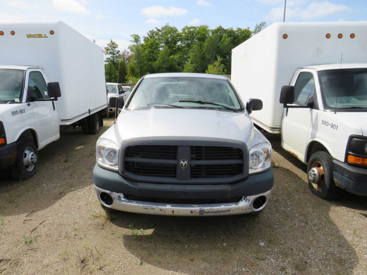 2008 DODGE RAM 1500 4X4 QUAD CAB PICKUP TRUCK - HYDRO EXCAVATOR TRUCKS