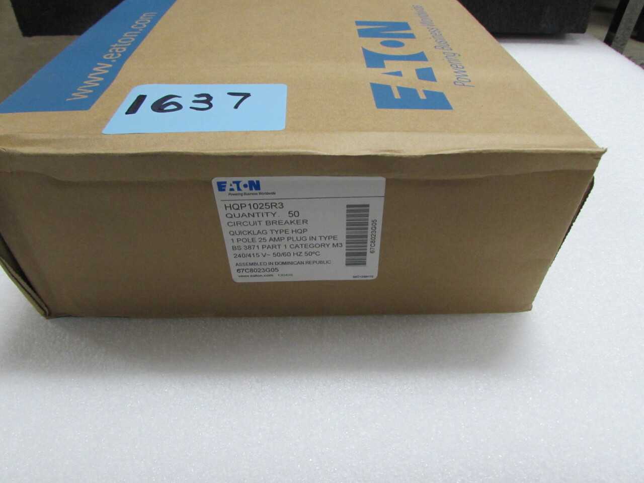 Eaton Circuit Breaker - CIRCUIT BREAKERS