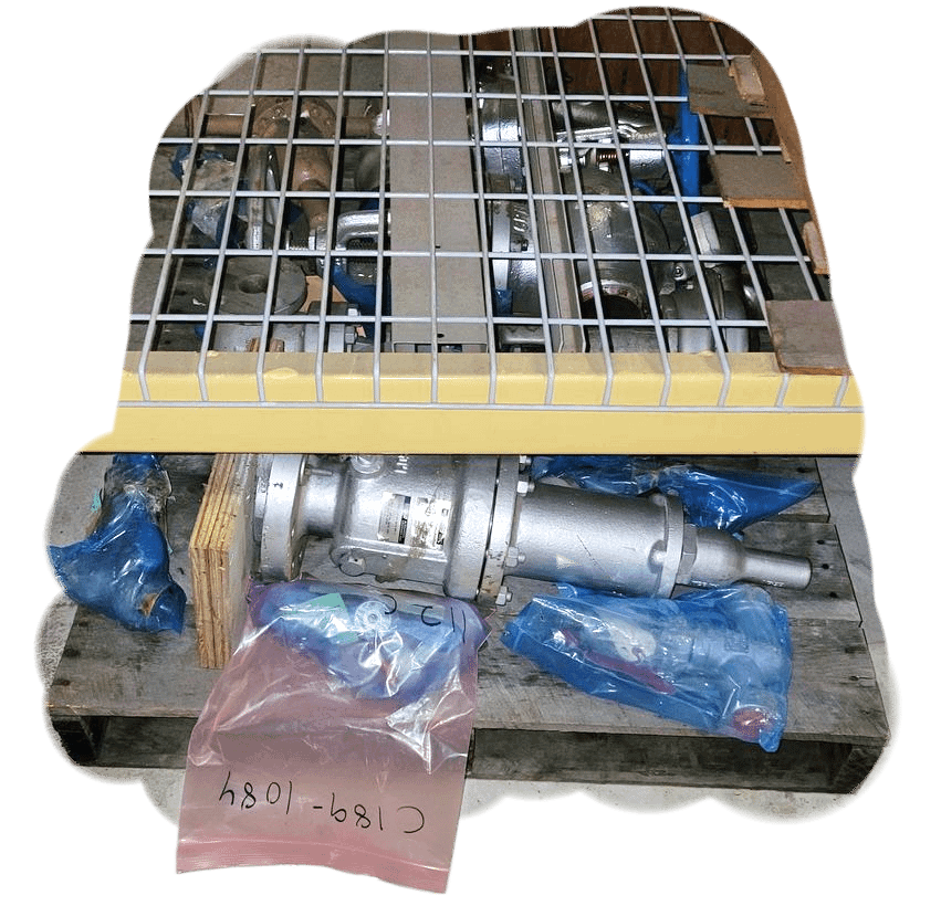 BULK LOT OF ASSORTED VALVES QTY 4 PALLETS - VALVES