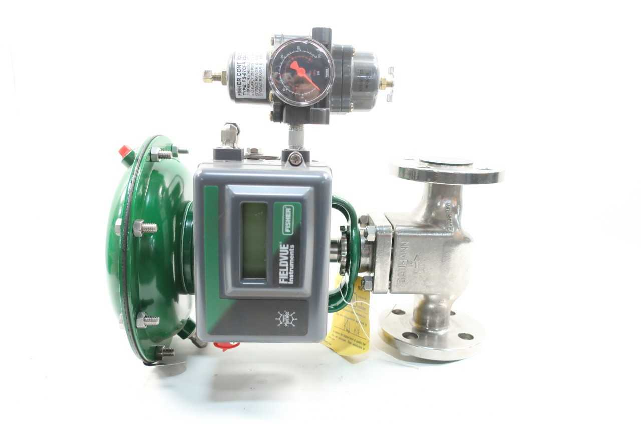 FISHER 32.24588SVF PNEUMATIC FLANGED DVC2000 1IN CONTROL VALVE - CONTROL VALVE