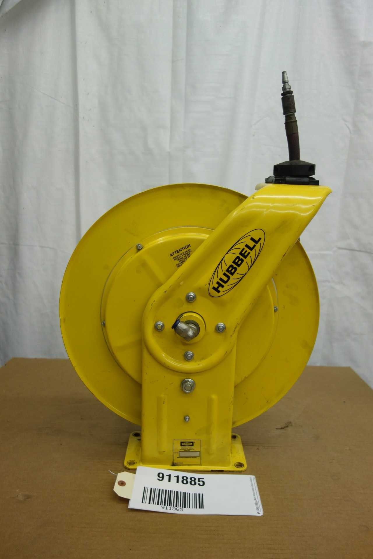 HUBBELL RETRACTABLE HOSE REEL - HOSE