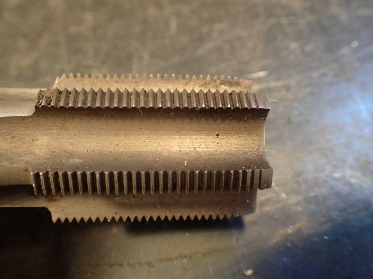 Regal Beloit 1-1/8" -18 NEF Hand Thread Tap: 6-Flute, 1-1/2" Long Flutes GH4 USA - MACHINING ACCESSORIES & TOOLING