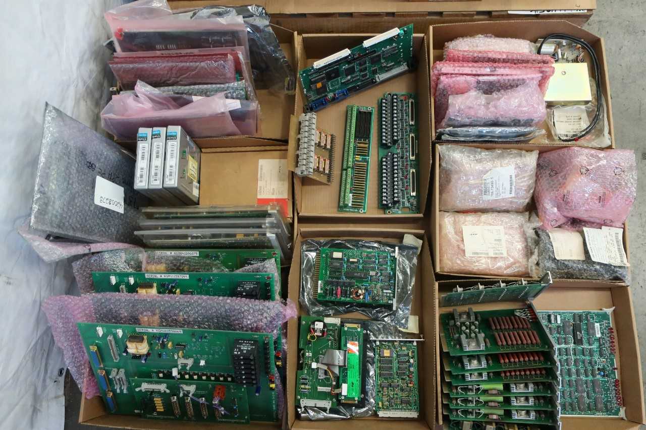 2 PALLETS OF ASSORTED PCB CIRCUIT BOARDS - AUTOMATION & CONTROLS