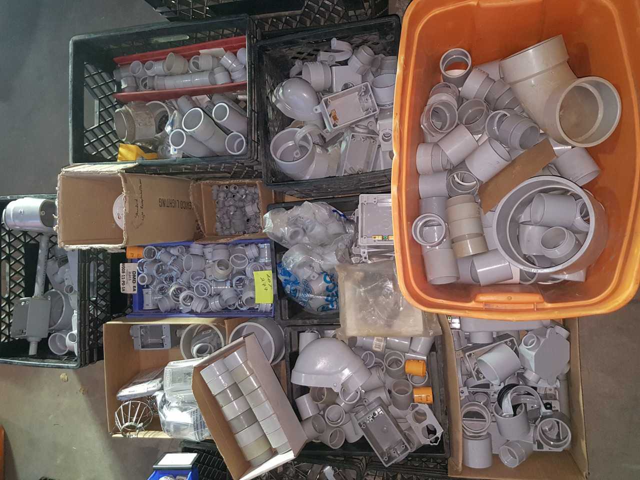 ONE SKID OF MIXING FITTINGS - PROCESS EQUIPMENT