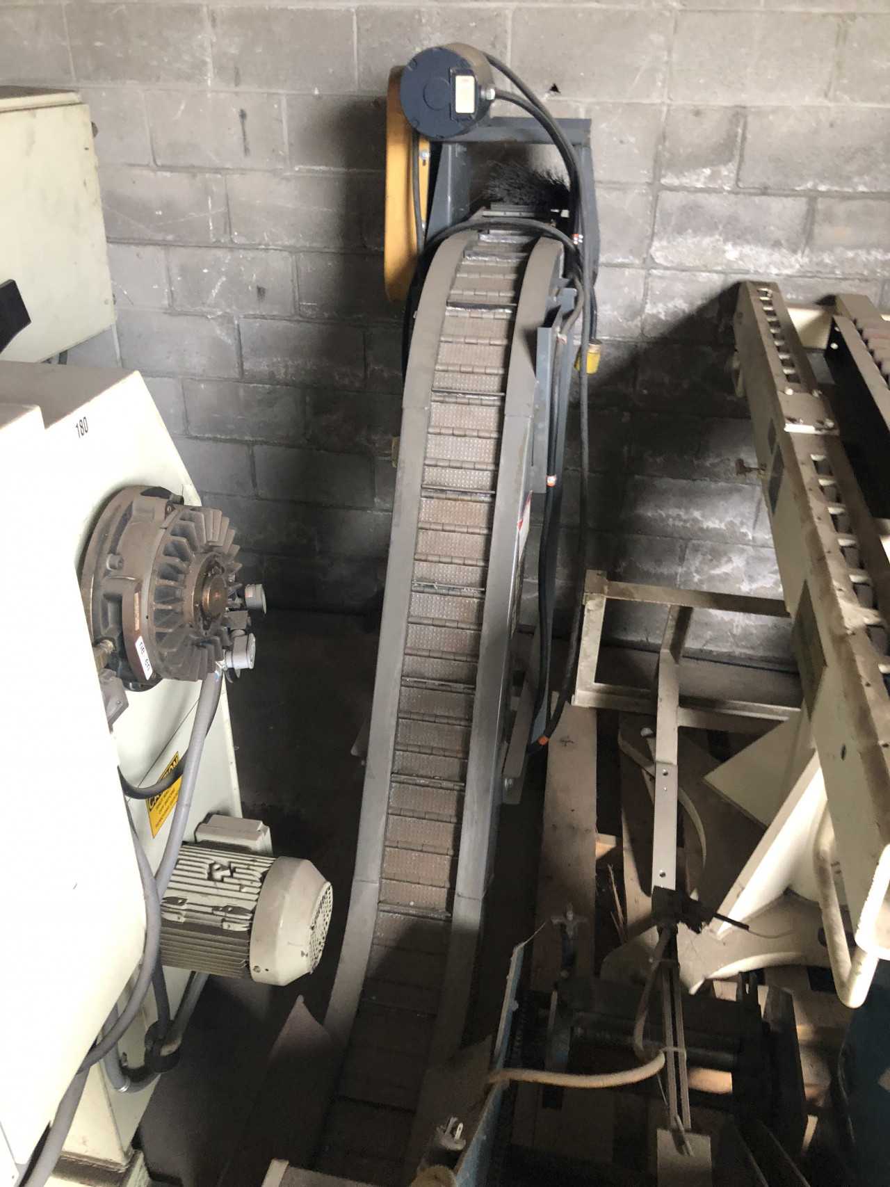 (2) 6" wide Gooseneck Conveyors - CONVEYORS