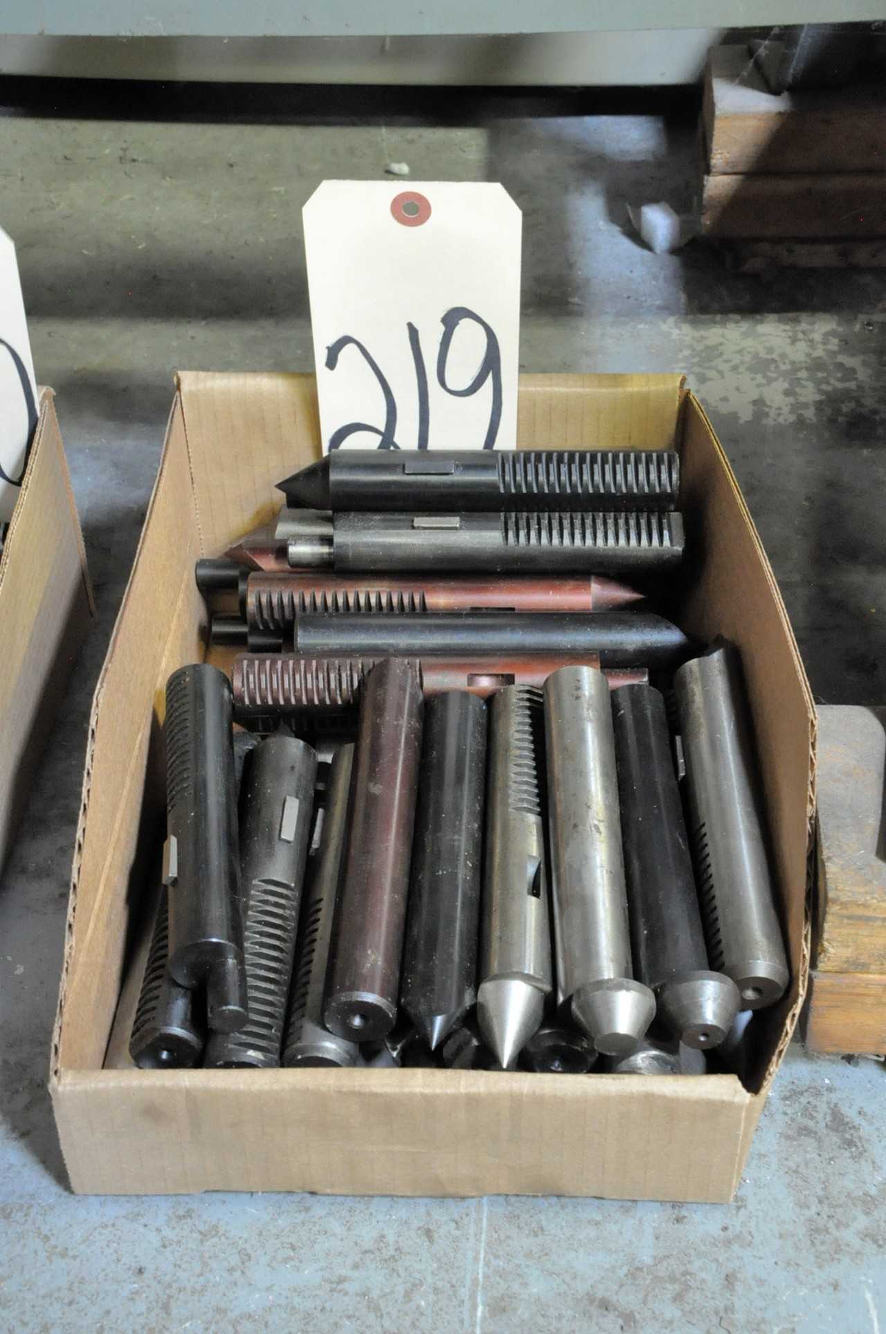 Lot-Tail Stock Centers in (1) Box - MACHINING ACCESSORIES & TOOLING