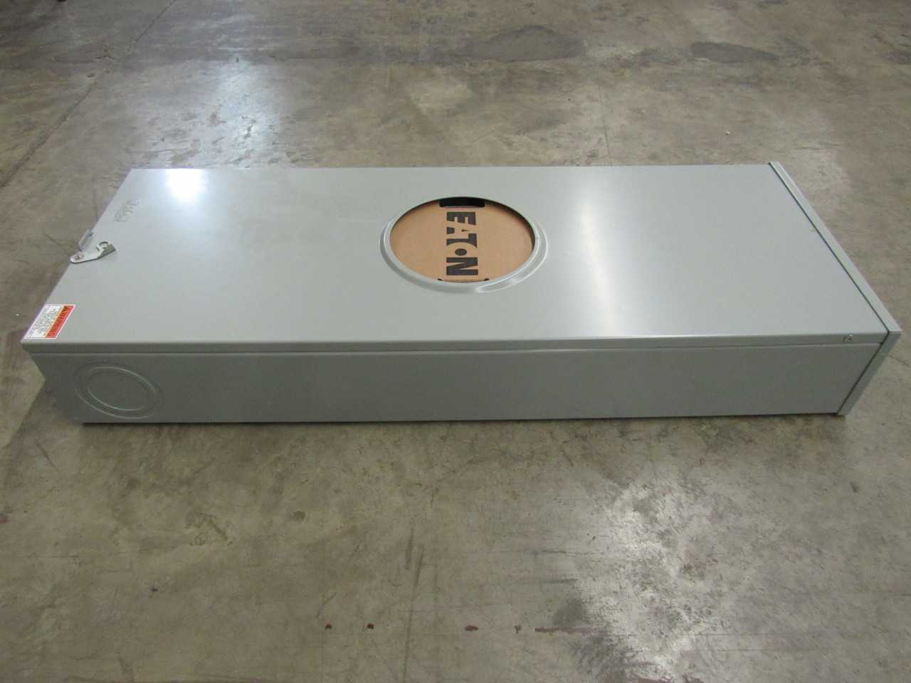Quantity of 1 New Surplus Eaton 1008792CH Meter Socket 320A 600V 5 Jaws NEMA 3R - CIRCUIT BREAKERS Quantity of 1 New Surplus Eaton 1008792CH Meter Socket 320A 600V 5 Jaws NEMA 3R - CIRCUIT BREAKERS