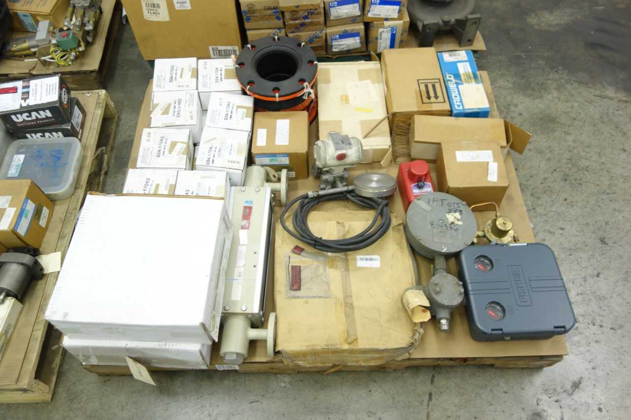 4 PALLETS OF ASSORTED MRO - INDUSTRIAL PARTS