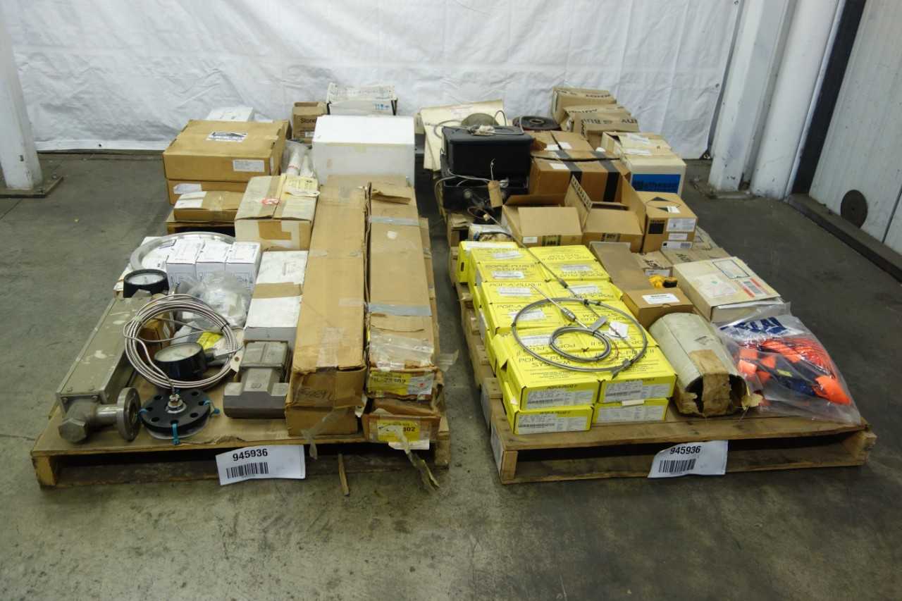 4 PALLETS OF ASSORTED MRO - INDUSTRIAL PARTS
