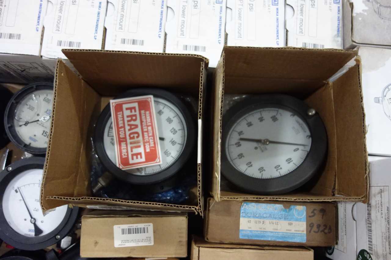 2 PALLETS OF ASSORTED GAUGES - INSTRUMENTATION