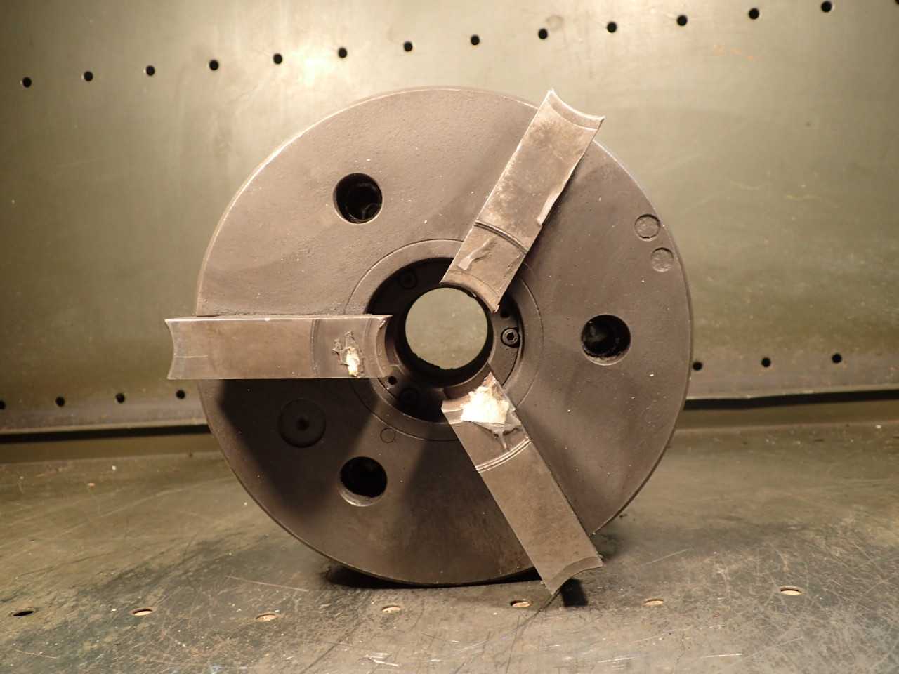 Rohm 16MNCR5 8" CNC Power Lathe Chuck: 1-1/2" Thru Hole, A2-6 Back - HOLEMAKING TOOLS
