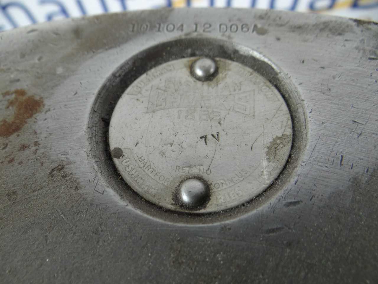 CUSHMAN 12 INCH 3 JAW LATHE CHUCK - HOLEMAKING TOOLS