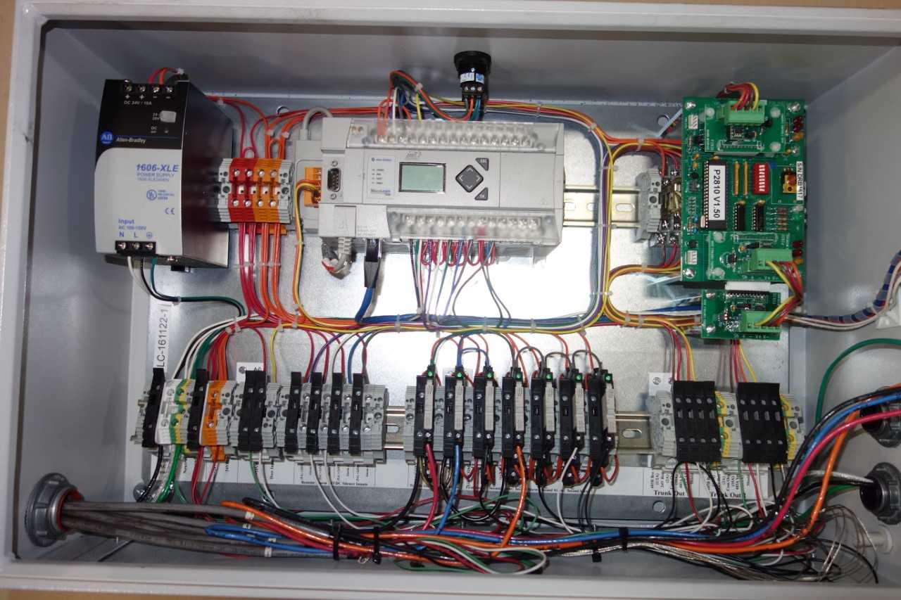 ALLEN BRADLEY MICROLOGIX 1000 1400 1766-L32BWA CONTROLLER CONTROL BOX W/ 2711R-T7T PANELVIEW - AUTOMATION & CONTROLS
