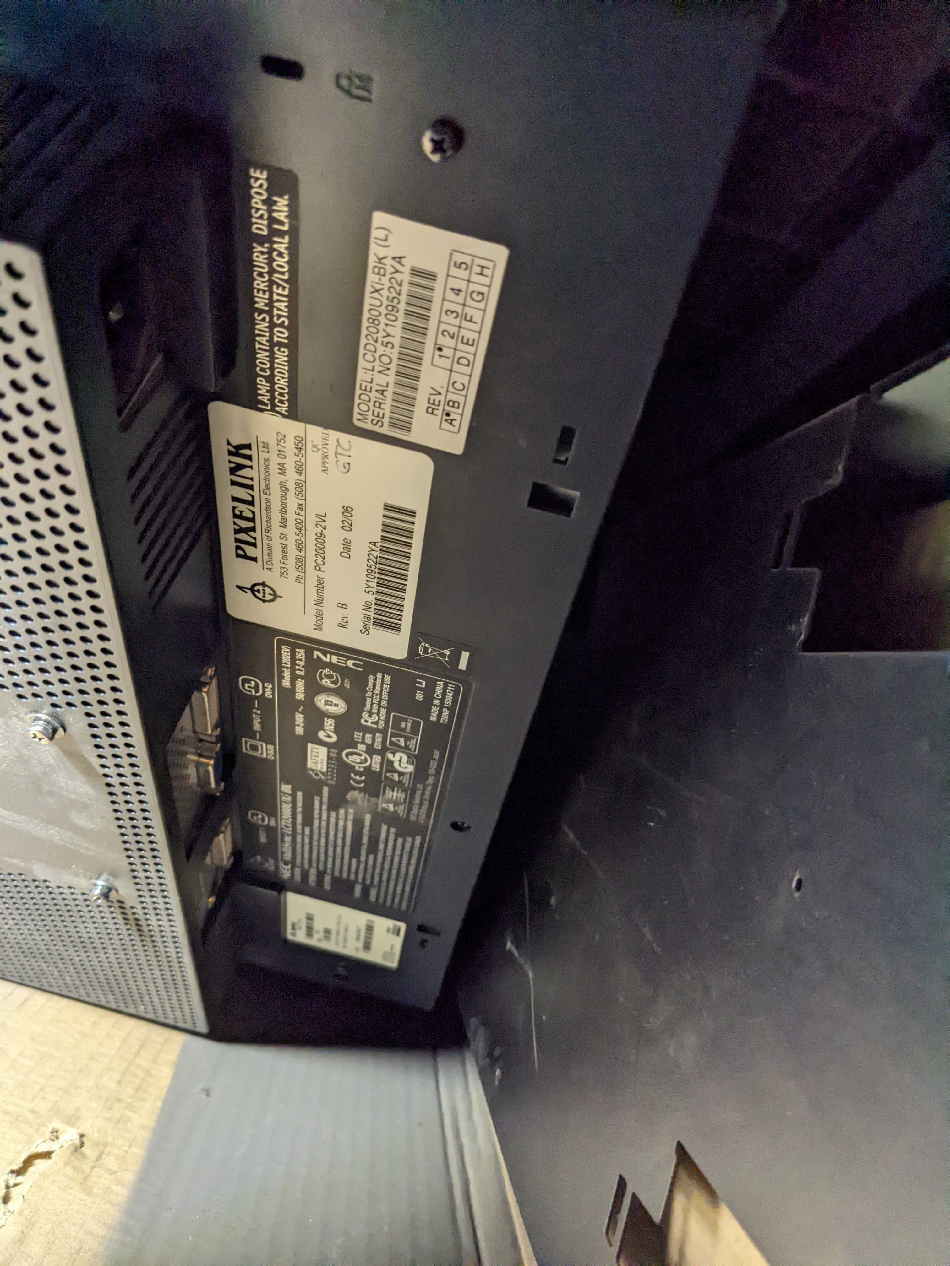 CONTENTS OF SHELVING - ELECTRICAL COMPONENTS