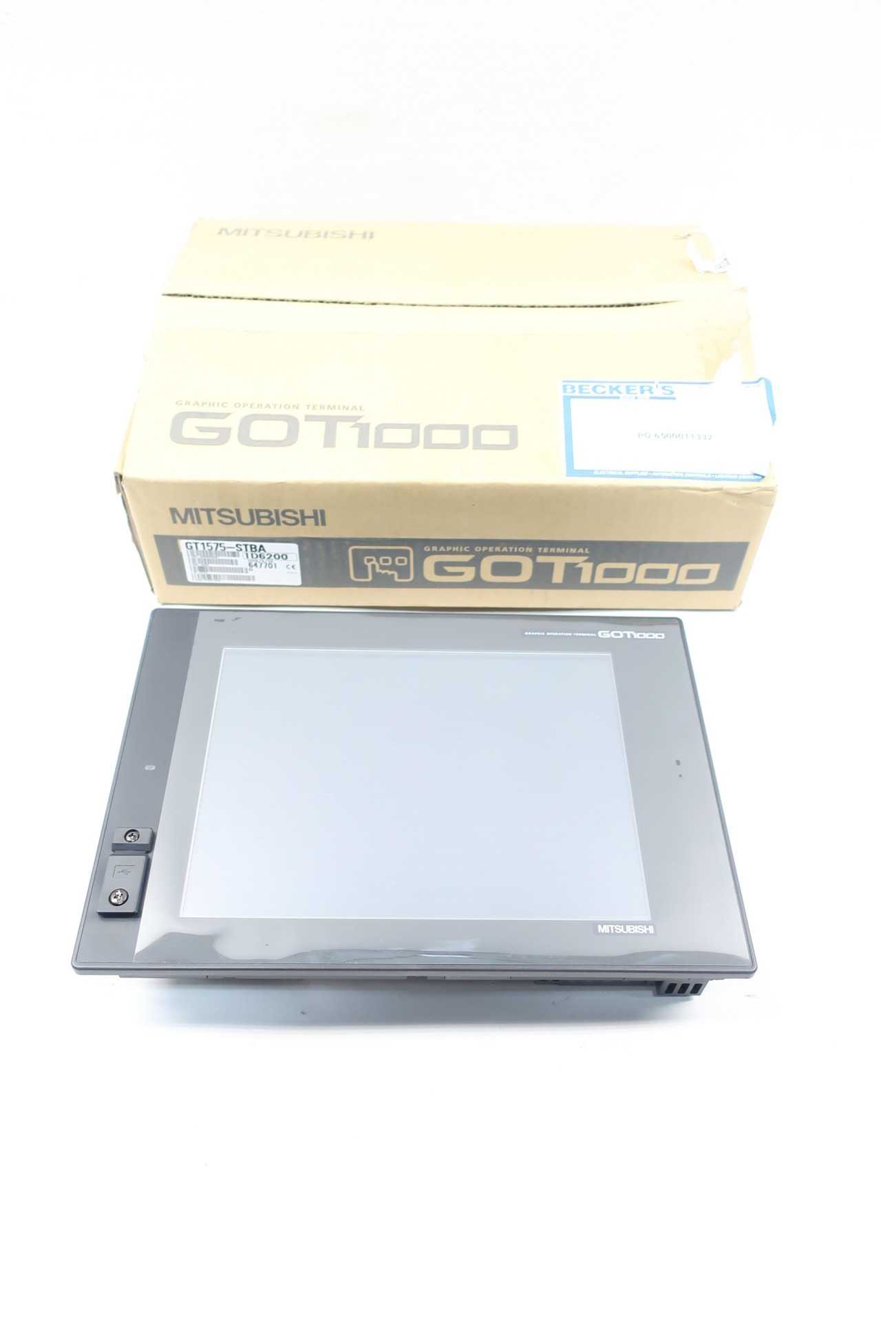 MITSUBISHI GT1575-STBA GOT1000 OPERATOR INTERFACE PANEL - AUTOMATION & CONTROLS