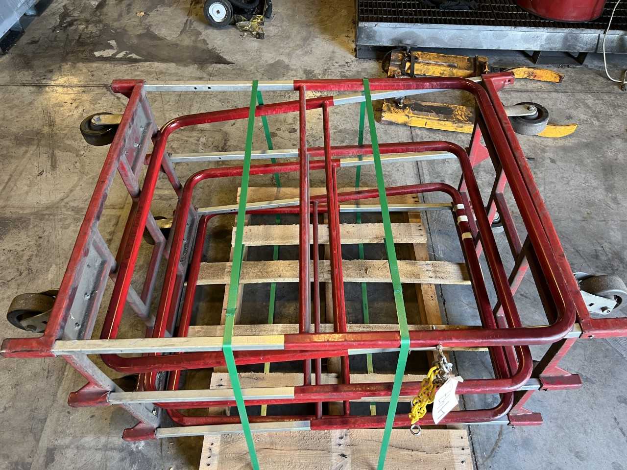 Upright pannel carts on casters - ROLLING CARTS