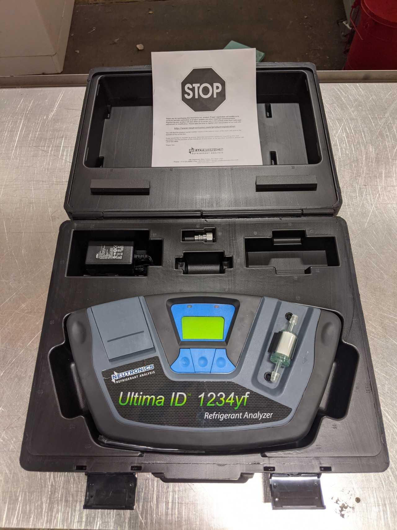 Neutronics Refrigerant Analyzer - ANALYZER