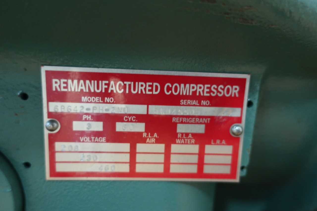 KREUTER 6B642-PH-2NU MOTOR ASSEMBLY 3PH 208/230/460V-AC AIR COMPRESSOR - ELECTRIC MOTORS