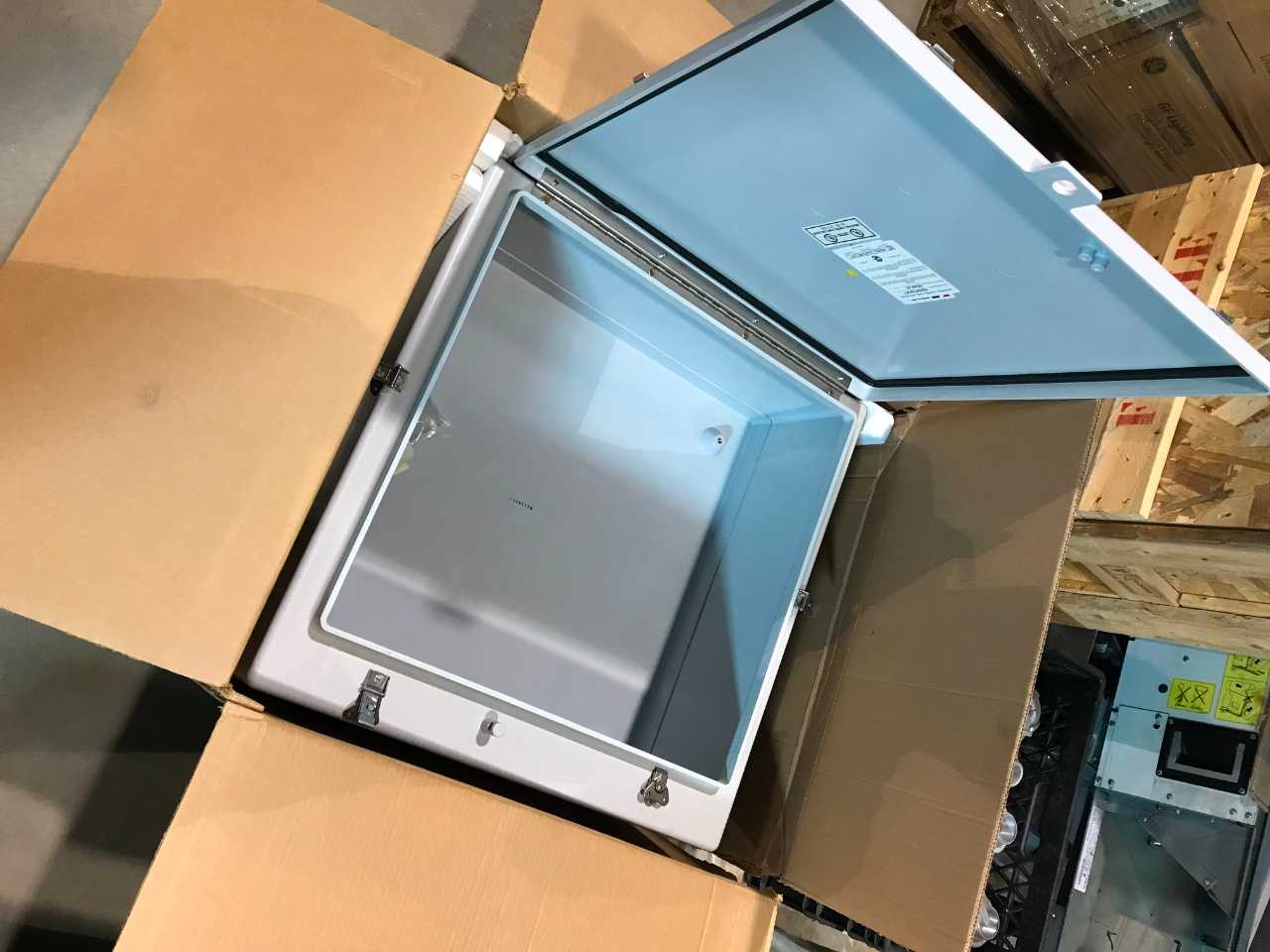 FIBERGLASS ENCLOSURE (QTY 1) - ELECTRICAL ENCLOSURES
