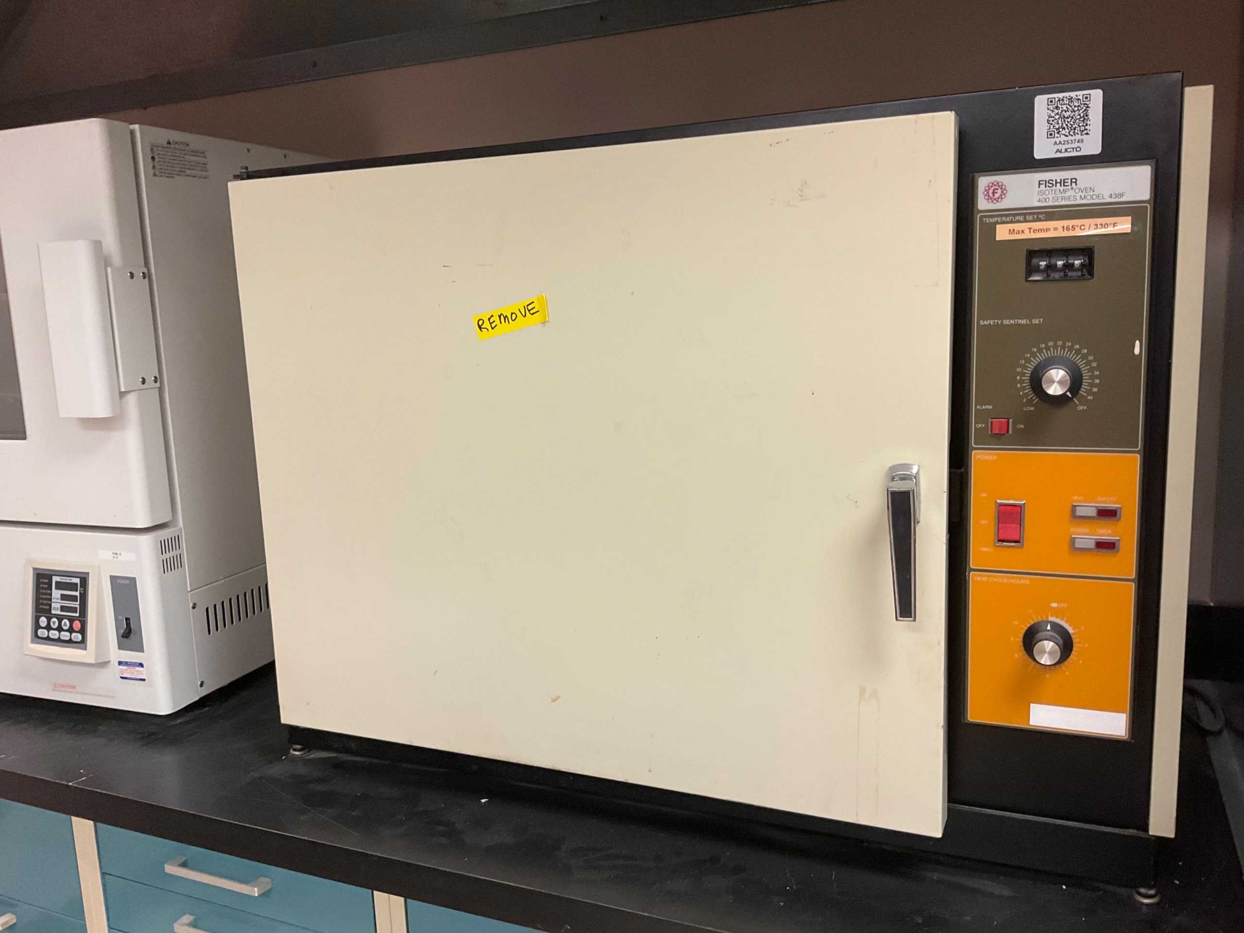 FISHER 438F ISOTEMP INDUSTRIAL OVEN