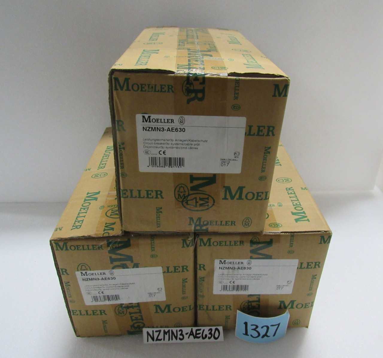 LOT OF 3 MOELLER BREAKERS - MISCELLANEOUS LOT OF 3 MOELLER BREAKERS - MISCELLANEOUS