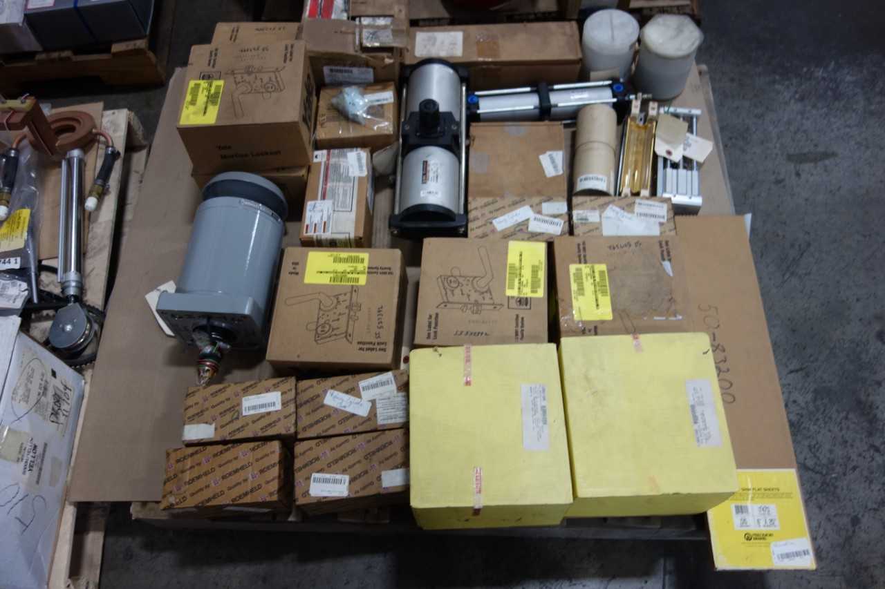 4 PALLETS OF ASSORTED MRO - INDUSTRIAL PARTS