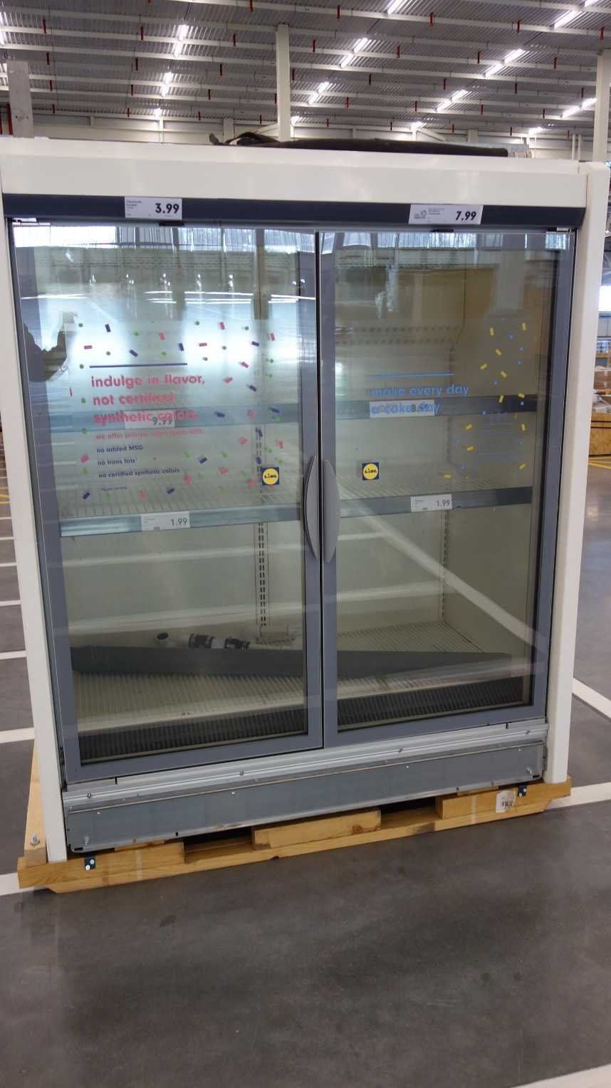 AHT VENTO GREEN MC FREEZE 156 2 DOOR MULTI-SHELF CHEST CAKE FREEZER 1.050W 208-240V-AC - 