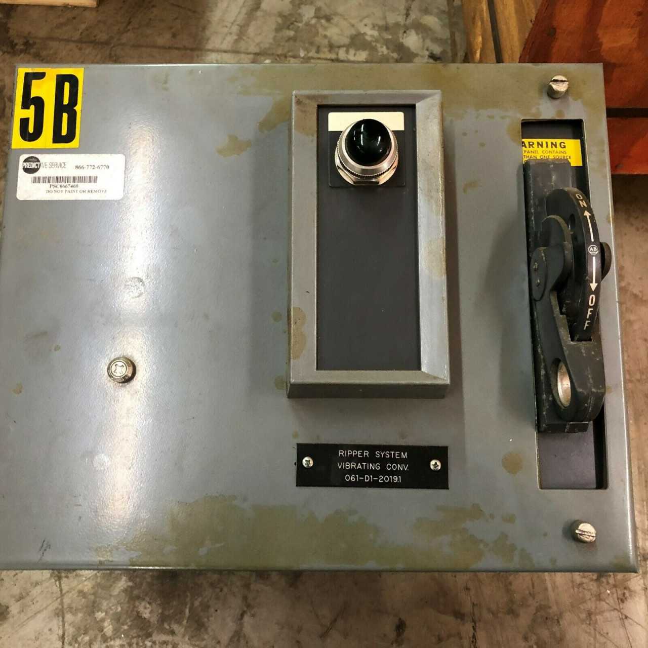 USED ALLEN BRADLEY SIZE 1 10 HP 3 PH 480 VAC 2100 CENTERLINE 12" STARTER MCC BUCKET - MOTOR STARTERS