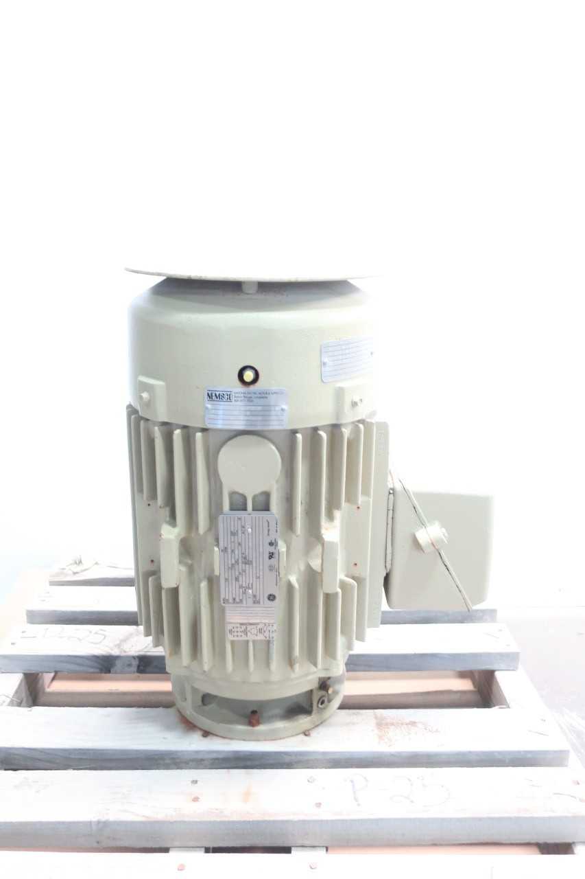 GENERAL ELECTRIC GE 5KS254SAC225A-R AC MOTOR 254 3PH 15HP 1775RPM 230/460V-AC - ELECTRIC MOTORS