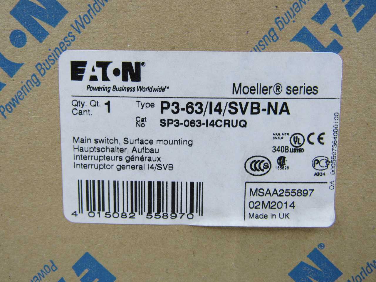 Quantity of 2x SP3-063-I4CRUQ Switches - ELECTRICAL COMPONENTS Quantity of 2x SP3-063-I4CRUQ Switches - ELECTRICAL COMPONENTS
