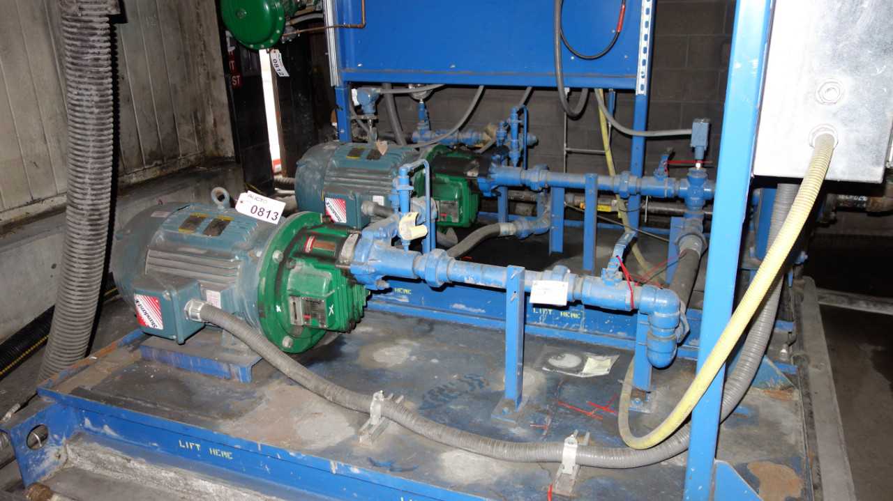 LOT OF 2 SUNDYNE P-2500 HIGH PRESSURE PUMPS SKID - MISCELLANEOUS