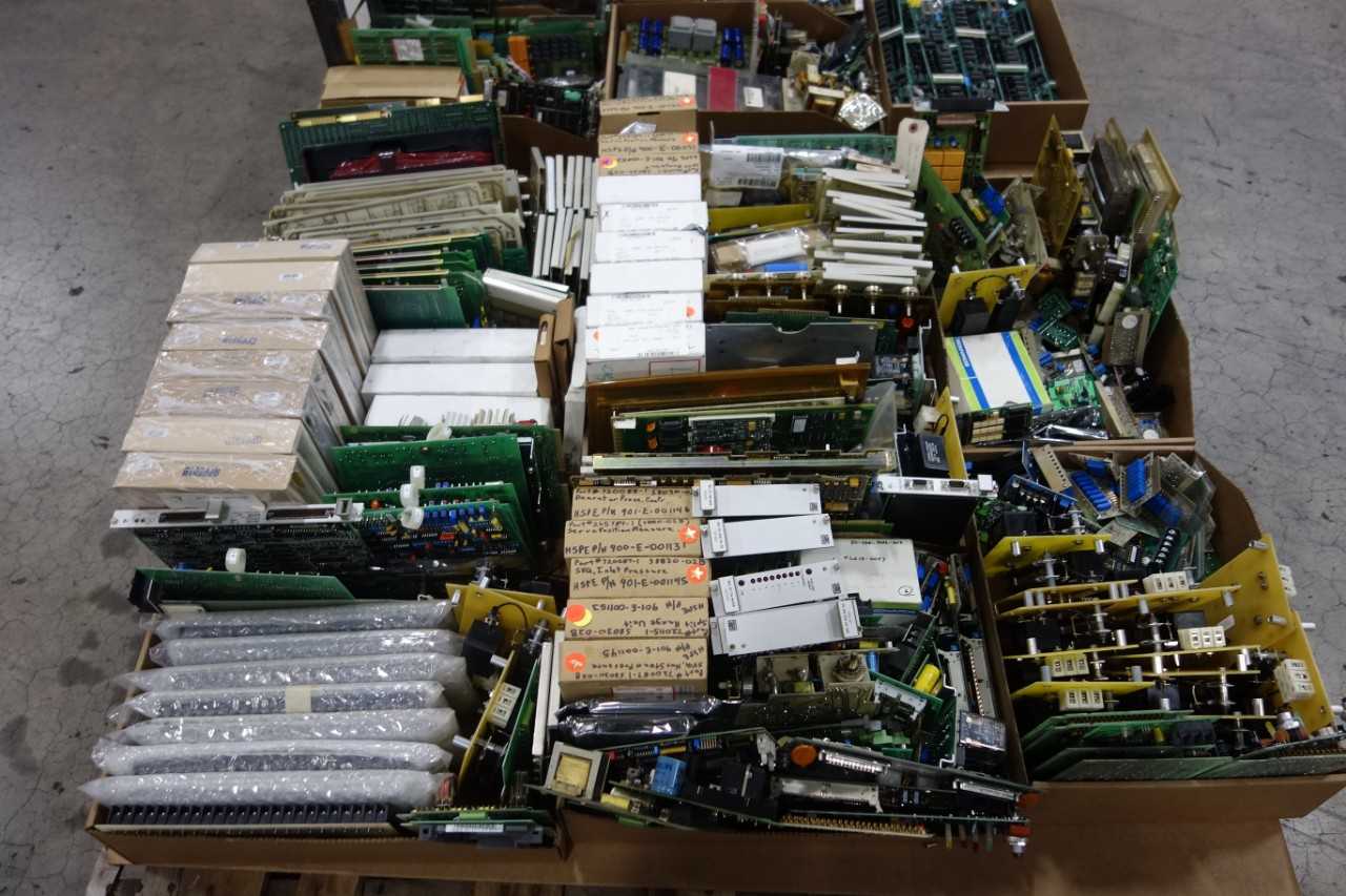 2 PALLETS OF ASSORTED PCB CIRCUIT BOARDS - AUTOMATION & CONTROLS